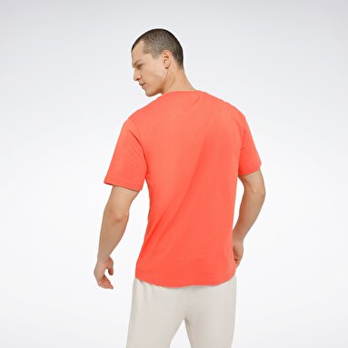 IDENTITY BIG LOGO Turuncu Erkek Kısa Kol T-Shirt