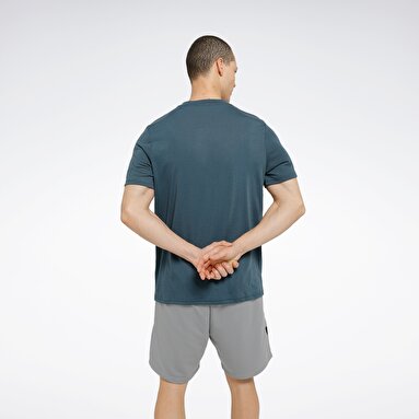 RUN GRAPHIC SS TEE HAVACI MAVI Erkek Kısa Kol T-Shirt
