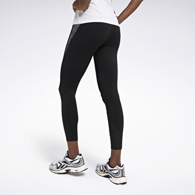 RUNNING AOP TIGHT Siyah Kadın Tayt