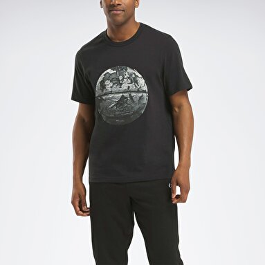 HOOPWEAR T-SHIRT Siyah Erkek Kısa Kol T-Shirt