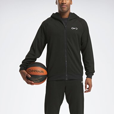 HOOPWEAR FULL ZIP Siyah Erkek Eşofman Üstü