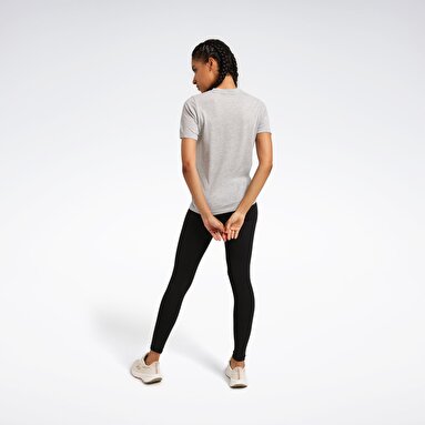 ID TRAIN SUPREMIUM TEE Gri Kadın Kısa Kol T-Shirt