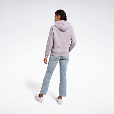 RI BL FLEECE HOODIE Lila Kadın Sweatshirt