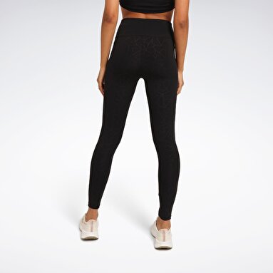 TORI AOP LEGGING Siyah Kadın Tayt