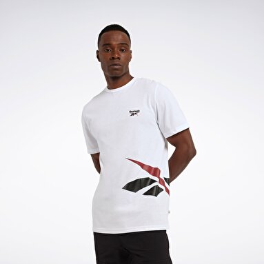 RI CROSS CHECK TEE Beyaz Erkek Kısa Kol T-Shirt