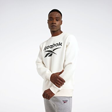 RBK SARNE C NECK SWEAT Ekru Erkek Sweatshirt
