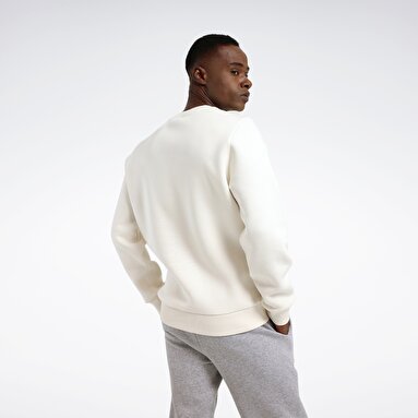 RBK SARNE C NECK SWEAT Ekru Erkek Sweatshirt