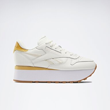 CLASSIC LEATHER TRIPLE LI KIRIK BEYAZ Kadın Sneaker