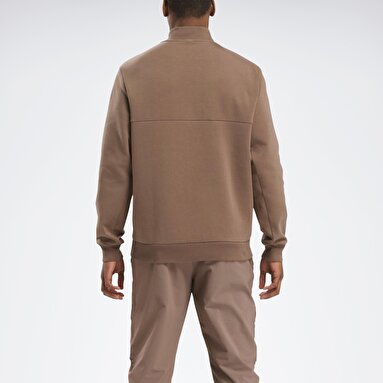 ACTIV COLL QUARTER ZIP Kahverengi Erkek Sweatshirt