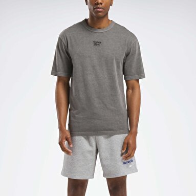 RI WASHED TEE Siyah Erkek Kısa Kol T-Shirt