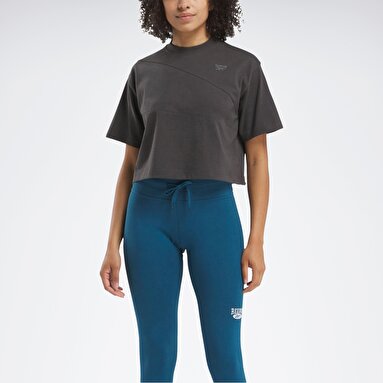 AE VECTOR TOP Antrasit Kadın Kısa Kol T-Shirt