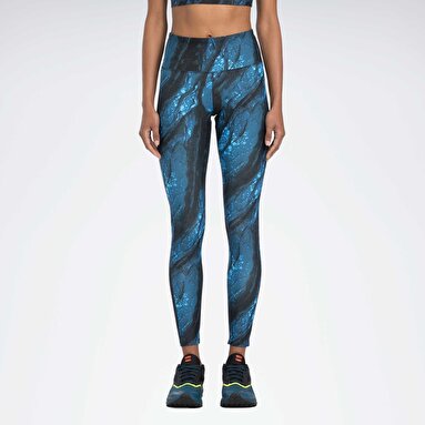 LUX BOLD AOP TIGHT Mavi Kadın Tayt