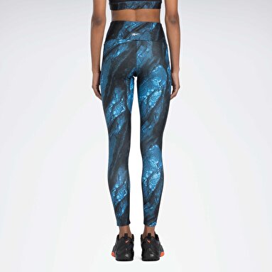 LUX BOLD AOP TIGHT Mavi Kadın Tayt