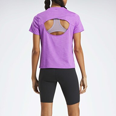RBK-CHILL ATHLETIC TEE LILA MULTI Kadın Kısa Kol T-Shirt
