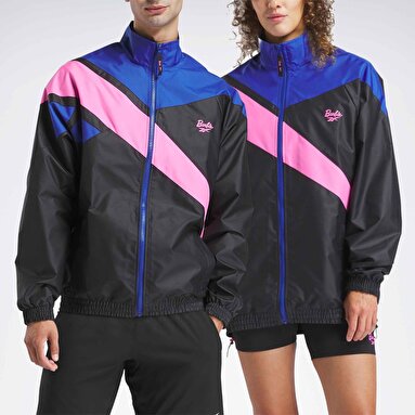 X BARBIE TRACK JAC Siyah Unisex Ceket