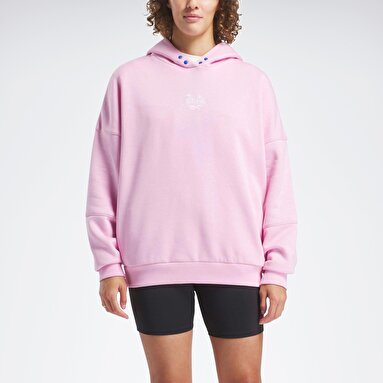 X BARBIE HOODIE Pembe Kadın Sweatshirt