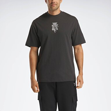 ANGEL GRAPHIC TEE Siyah Unisex Kısa Kol T-Shirt
