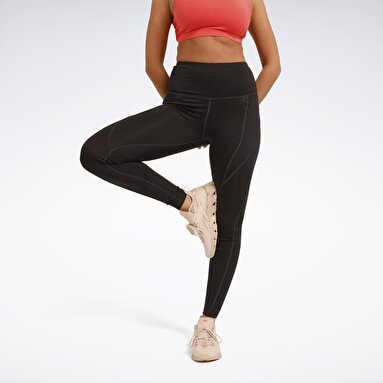 WOR PP HIGH RISE TIGHT Siyah Kadın Tayt