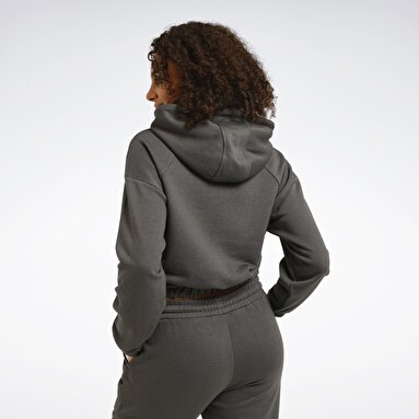 MESH FZ HOODIE Antrasit Kadın Eşofman Üstü