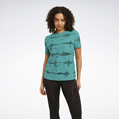 BURNOUT TEE K MINT Kadın Kısa Kol T-Shirt