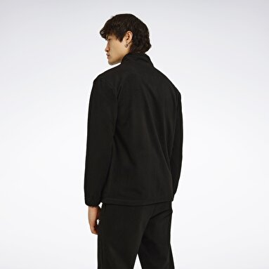 ID -F FLEECE FZ Siyah Erkek Polar