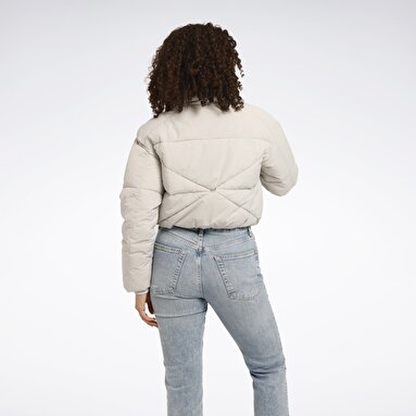 ALYSSA JACKET Gri Kadın Kısa Kaban
