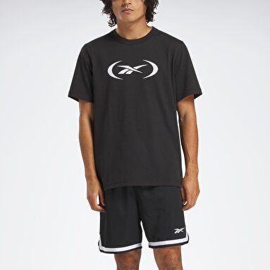 BASKETBALL T-SHIRT Siyah Erkek Kısa Kol T-Shirt