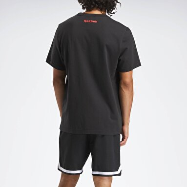 BASKETBALL T-SHIRT Siyah Erkek Kısa Kol T-Shirt