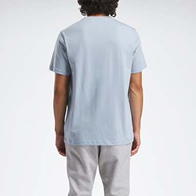 IDENTITY BIG LOGO SOLUK MAVI Erkek Kısa Kol T-Shirt