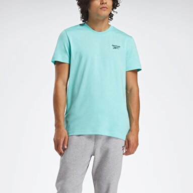 IDENTITY SMALL LOG Yeşil Erkek Kısa Kol T-Shirt
