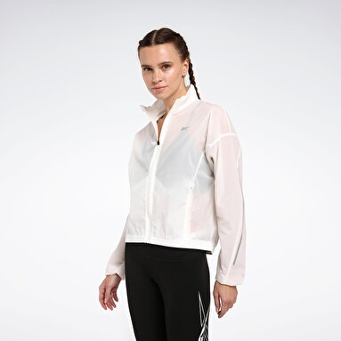SPEED WOVEN JACKET Ekru Kadın Ceket