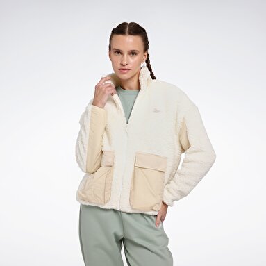 EKOS SHERPA JACKET Bej Kadın Mont