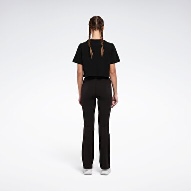 NEW ID REG CRP TEE Siyah Kadın Kısa Kol T-Shirt