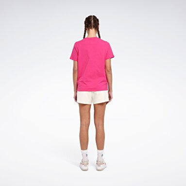 NEW ID REG TEE Pembe Kadın Kısa Kol T-Shirt