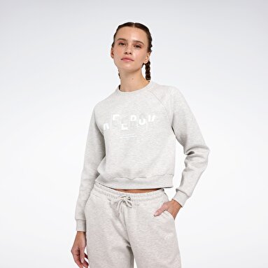 RUNA TOP Gri Kadın Sweatshirt