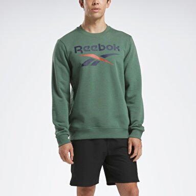 IDENTITY BIG LOGO ORMAN YESILI Erkek Sweatshirt
