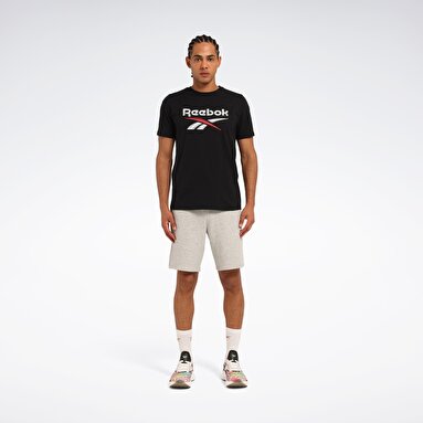 NEW ID REG TEE Siyah Erkek Kısa Kol T-Shirt
