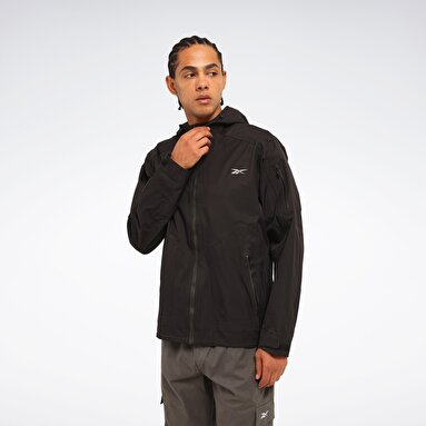 MARO JACKET Siyah Erkek Yağmurluk