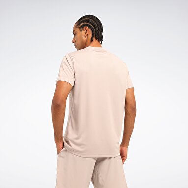 ID TRAIN SS TECH TEE Gri Erkek Kısa Kol T-Shirt
