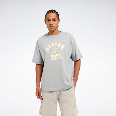 BETTER DAYS TEE SOLUK MAVI Erkek Kısa Kol T-Shirt