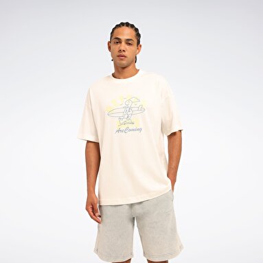 BETTER DAYS TEE Ekru Erkek Kısa Kol T-Shirt