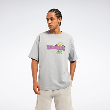 FUNNY TEE SOLUK MAVI Erkek Kısa Kol T-Shirt