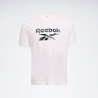 RI Modern Camo T-Sh Beyaz Erkek Kısa Kol T-Shirt