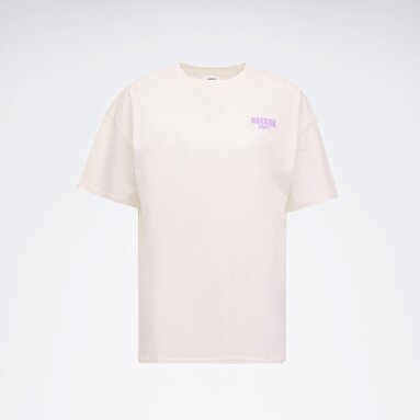 TENA TEE Ekru Kadın Kısa Kol T-Shirt