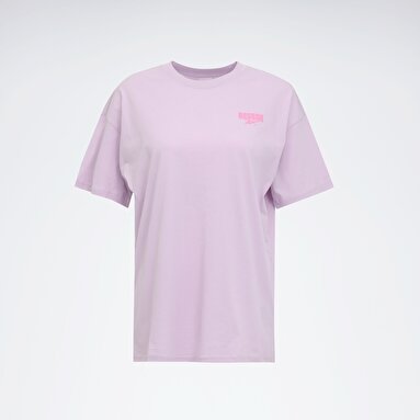 TENA TEE Lila Kadın Kısa Kol T-Shirt