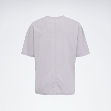 NEW ID OVRS GFX TEE Gri Erkek Kısa Kol T-Shirt