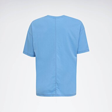 NEW ID OVRS GFX TEE Mavi Erkek Kısa Kol T-Shirt