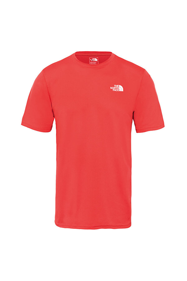 The North Face M FLEX II S/S - EU Kırmızı Erkek T-Shirt