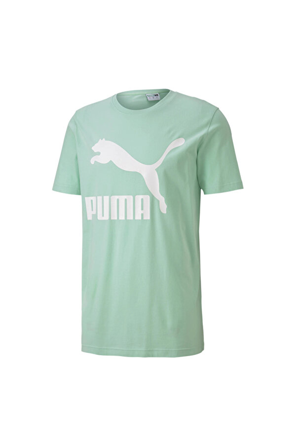 Puma CLASSICS LOGO TEE Yeşil Erkek T-Shirt