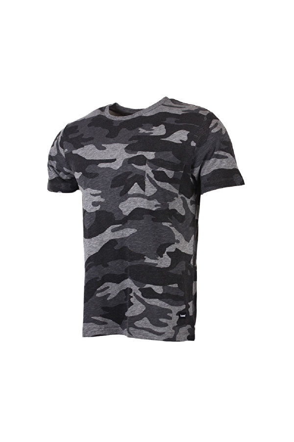 Hummel HMLCAKLIN T-SHIRT S/S Gri Erkek T-Shirt